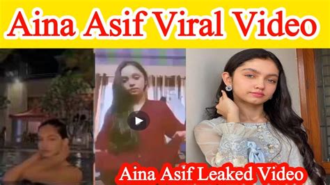 aina asif leak video|Aina Asif